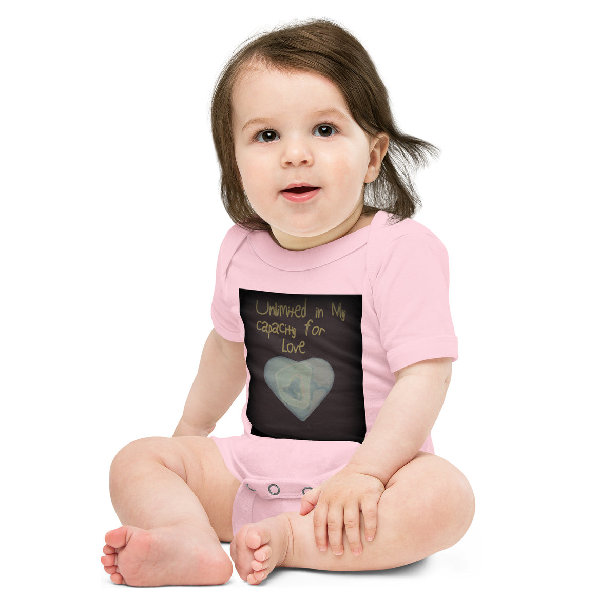 Unlimited in My Capacity for Love Baby Bodysuit