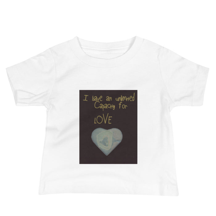 Unlimited Capacity for Love Baby Jersey Short Sleeve Tee