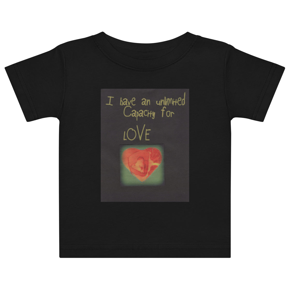 Unlimited Capacity for Love Baby Jersey Short Sleeve Tee