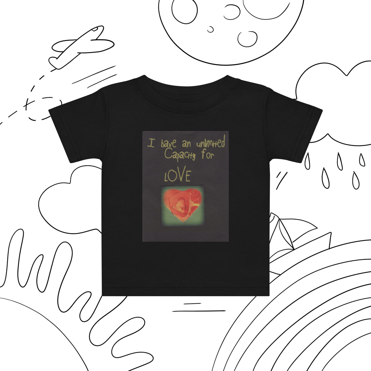 Unlimited Capacity for Love Baby Jersey Short Sleeve Tee