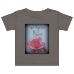 I Am Awesome as I Blossom Rose Kids jersey t-shirt