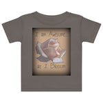 I Am Awesome as I Blossom Rose Kids jersey t-shirt