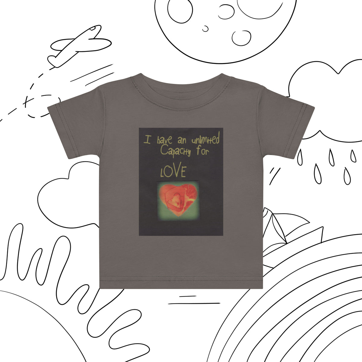 Unlimited Capacity for Love Baby Jersey Short Sleeve Tee