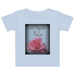 I Am Awesome as I Blossom Rose Kids jersey t-shirt
