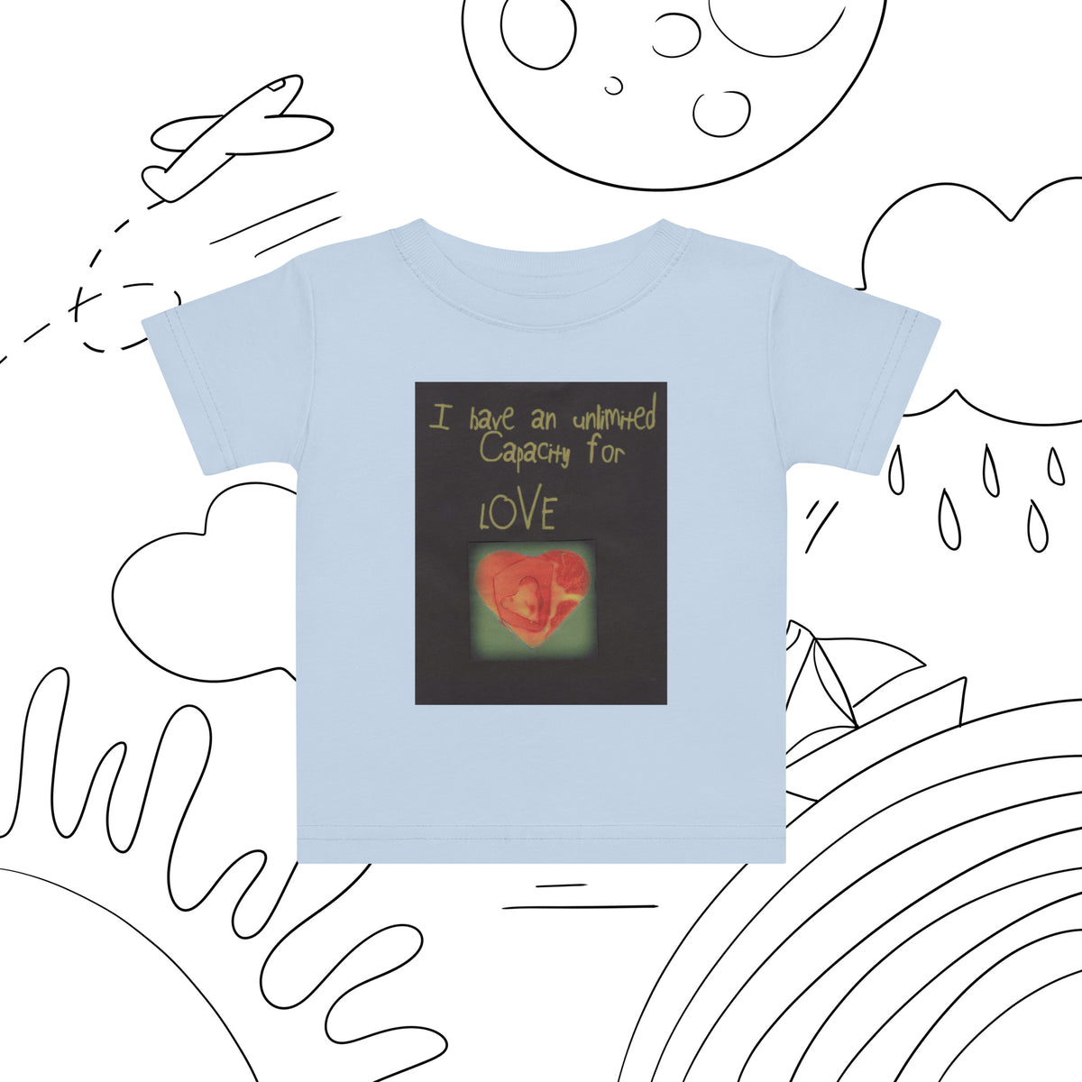 Unlimited Capacity for Love Baby Jersey Short Sleeve Tee