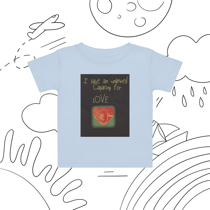 Unlimited Capacity for Love Baby Jersey Short Sleeve Tee