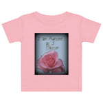 I Am Awesome as I Blossom Rose Kids jersey t-shirt