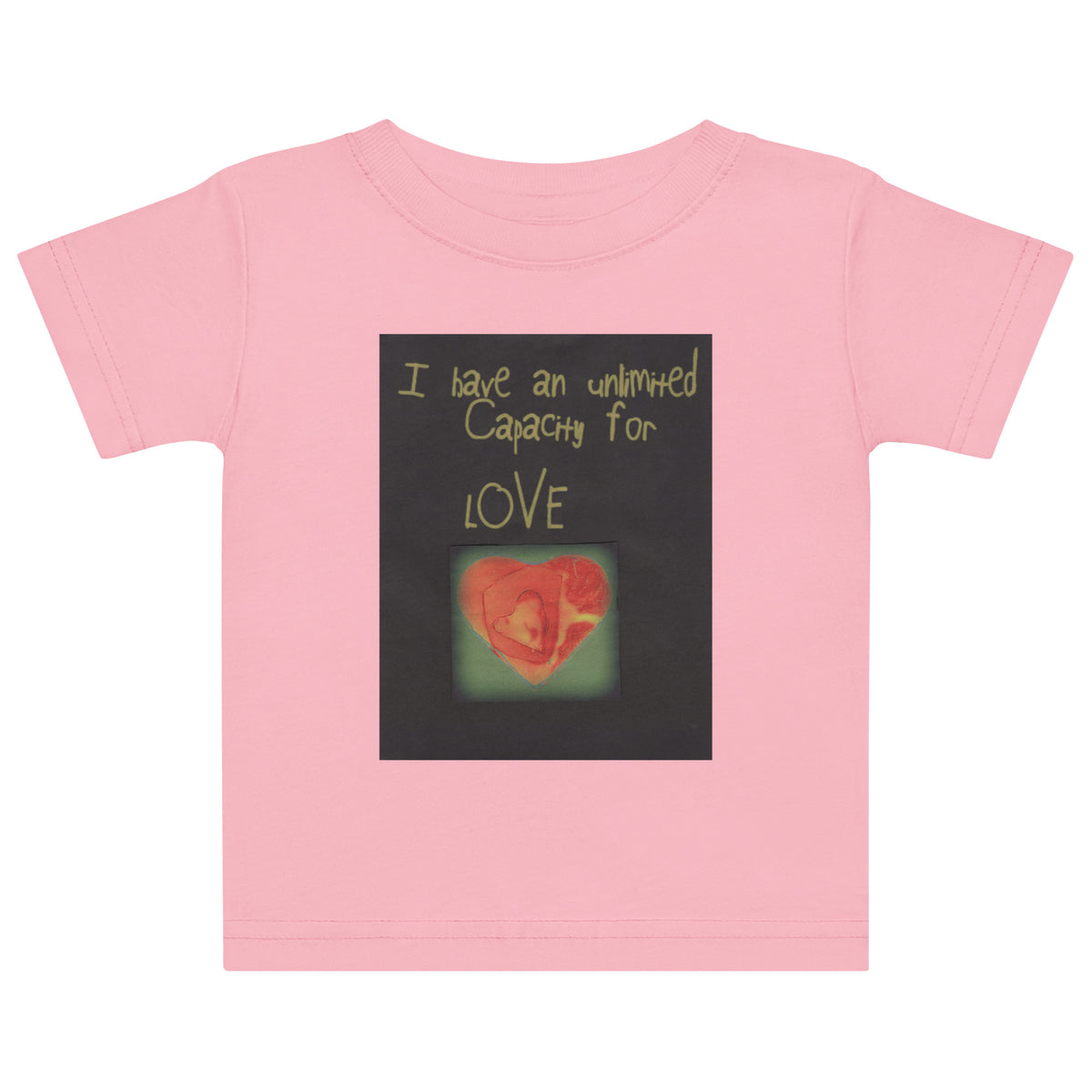 Unlimited Capacity for Love Baby Jersey Short Sleeve Tee