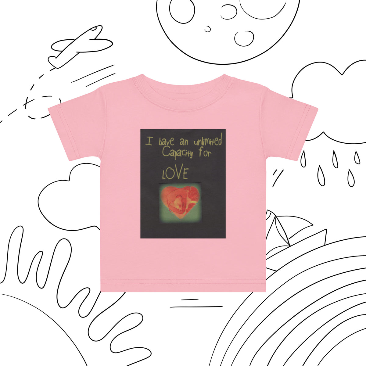 Unlimited Capacity for Love Baby Jersey Short Sleeve Tee