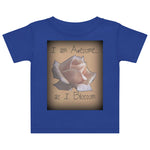 I Am Awesome as I Blossom Rose Kids jersey t-shirt