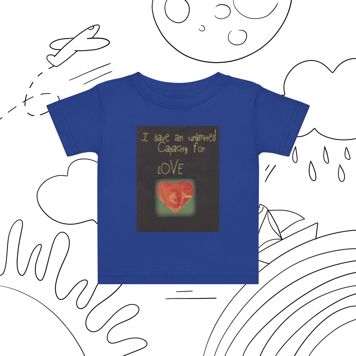 Unlimited Capacity for Love Baby Jersey Short Sleeve Tee