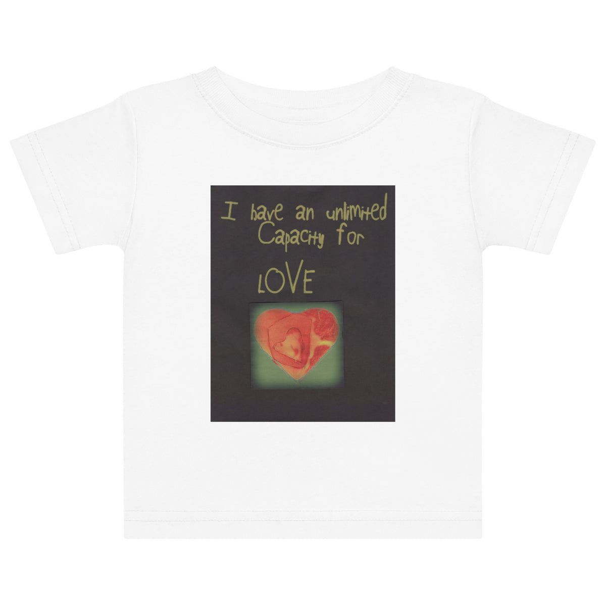 Unlimited Capacity for Love Baby Jersey Short Sleeve Tee
