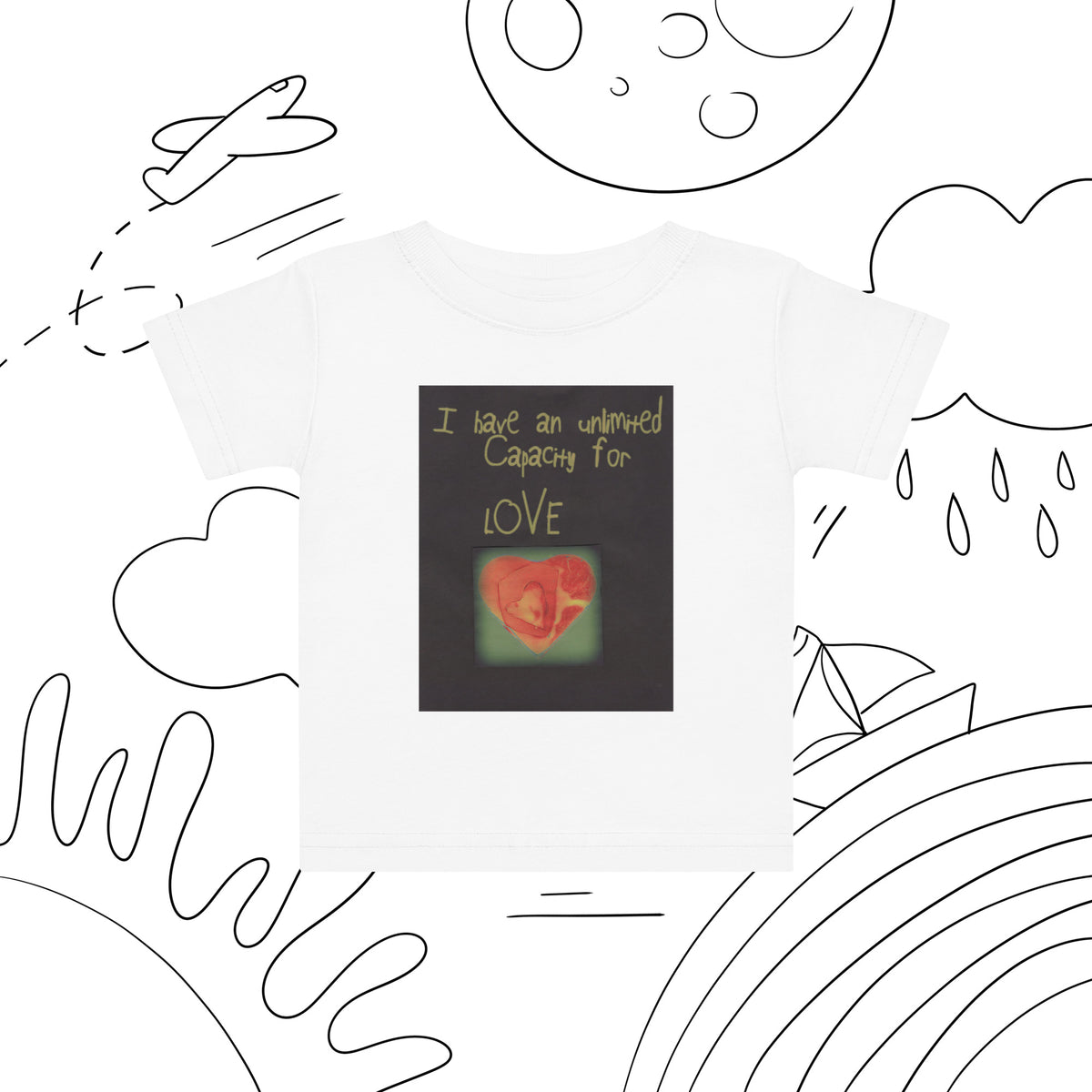 Unlimited Capacity for Love Baby Jersey Short Sleeve Tee