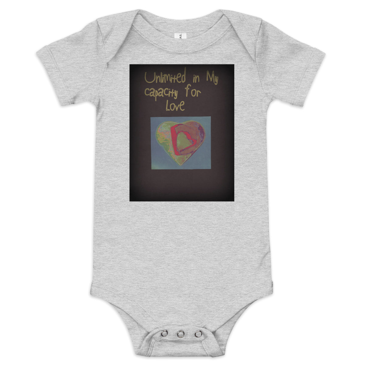 Unlimited in My Capacity for Love Baby Bodysuit