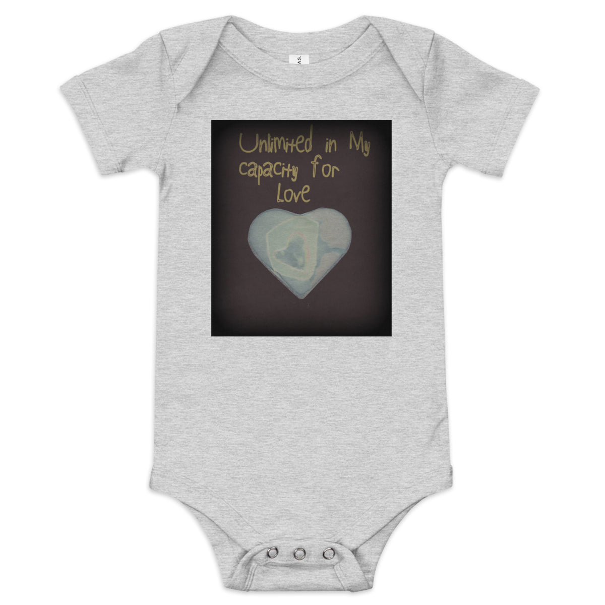 Unlimited in My Capacity for Love Baby Bodysuit