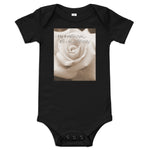 I Am Awesome as I Blossom Rose Baby Bodysuit