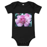 I Am Awesome as I Blossom Rose Baby Bodysuit