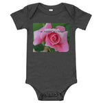 I Am Awesome as I Blossom Rose Baby Bodysuit