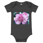 I Am Awesome as I Blossom Rose Baby Bodysuit