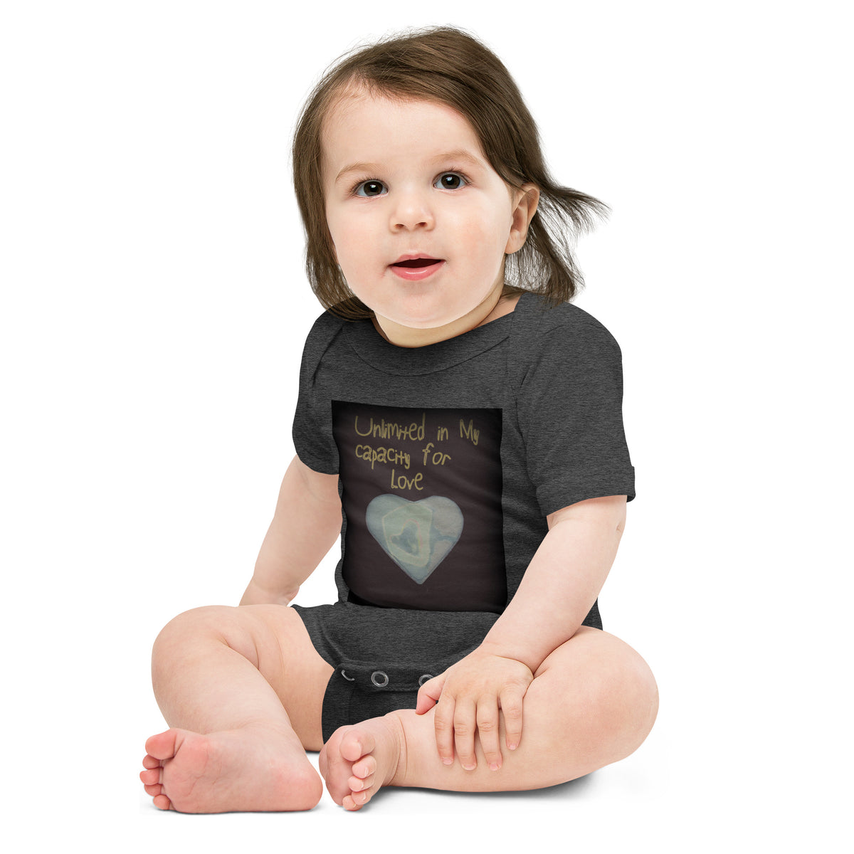Unlimited in My Capacity for Love Baby Bodysuit