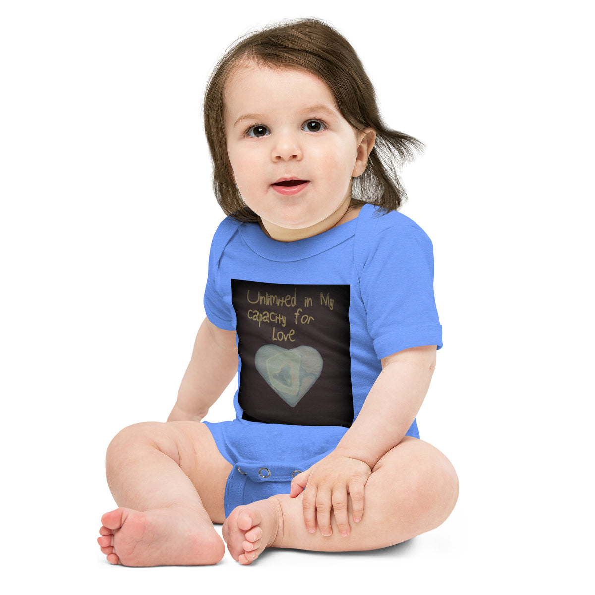 Unlimited in My Capacity for Love Baby Bodysuit