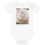 I Am Awesome as I Blossom Rose Baby Bodysuit