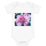 I Am Awesome as I Blossom Rose Baby Bodysuit