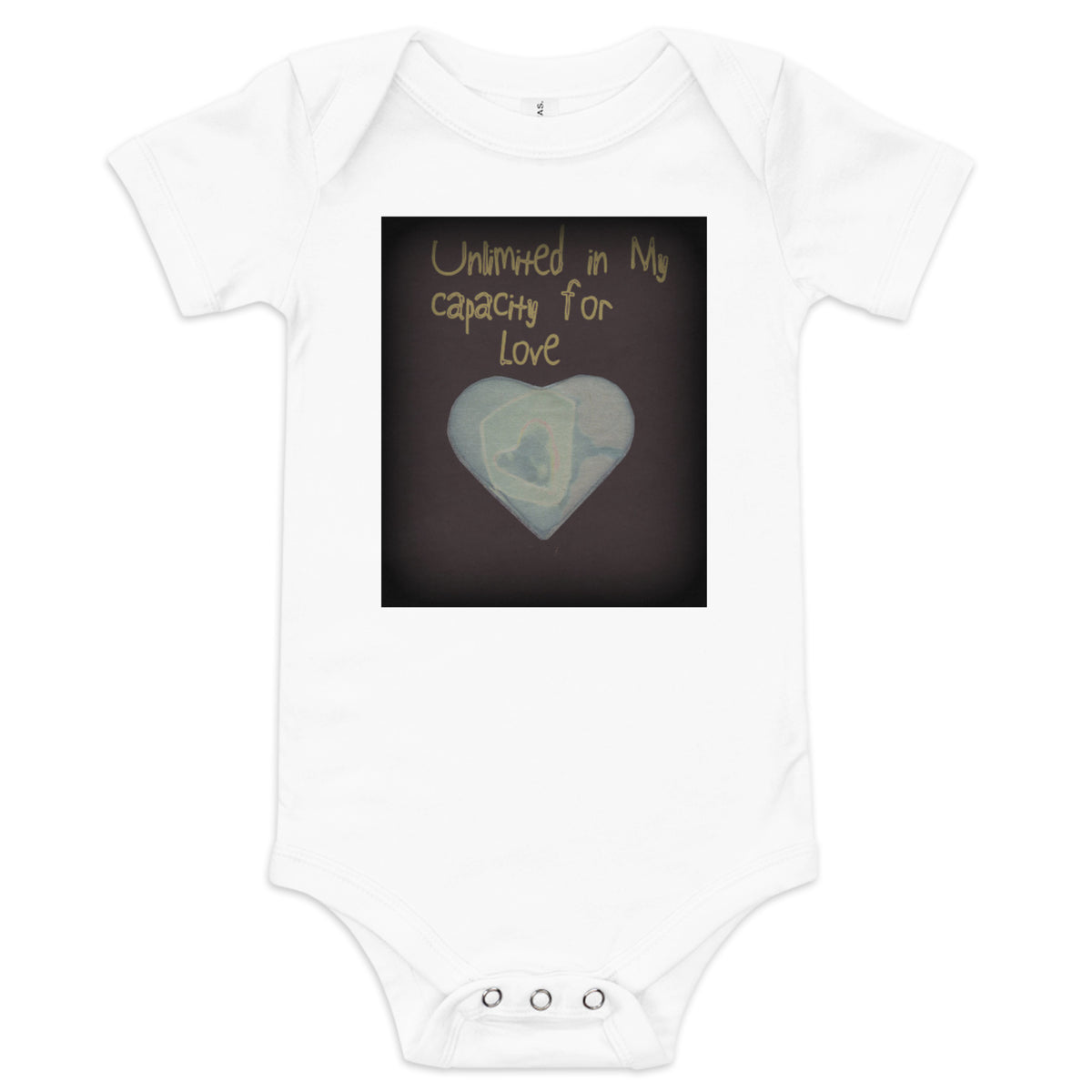 Unlimited in My Capacity for Love Baby Bodysuit