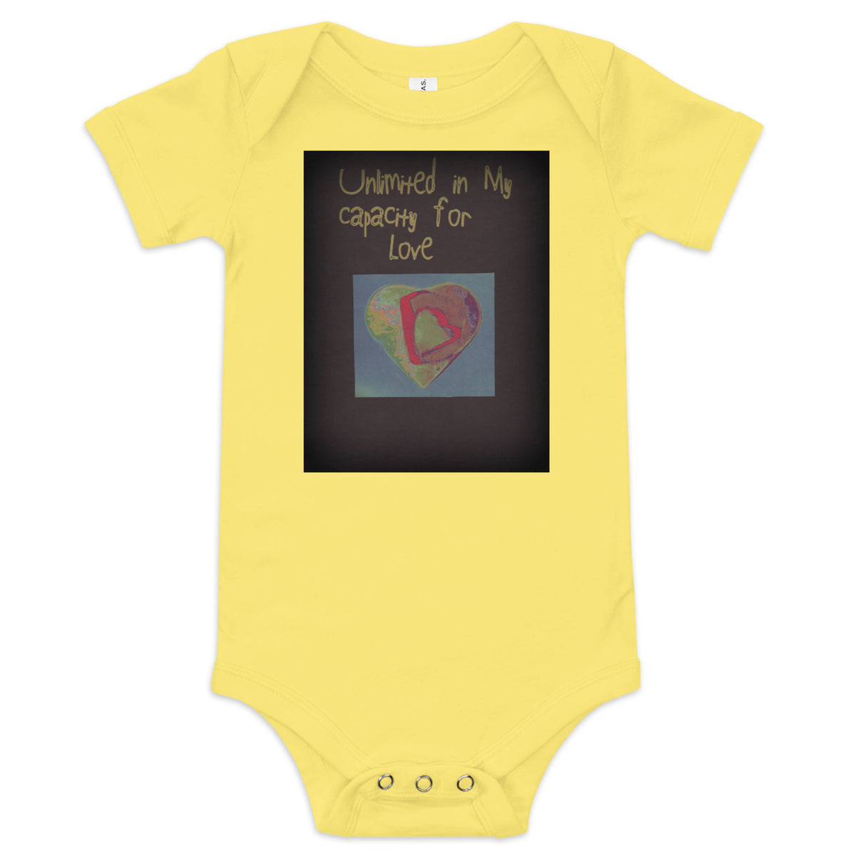 Unlimited in My Capacity for Love Baby Bodysuit