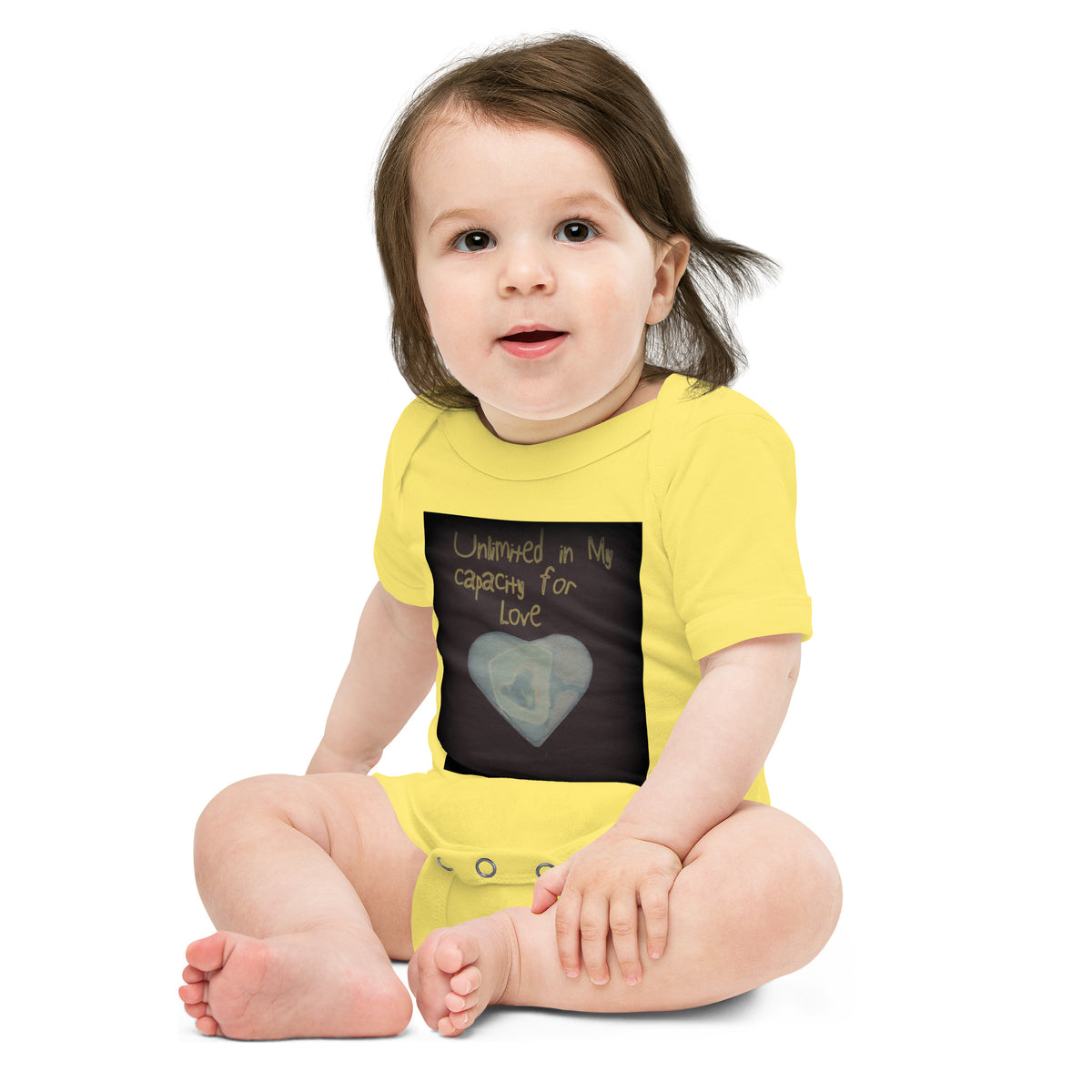 Unlimited in My Capacity for Love Baby Bodysuit
