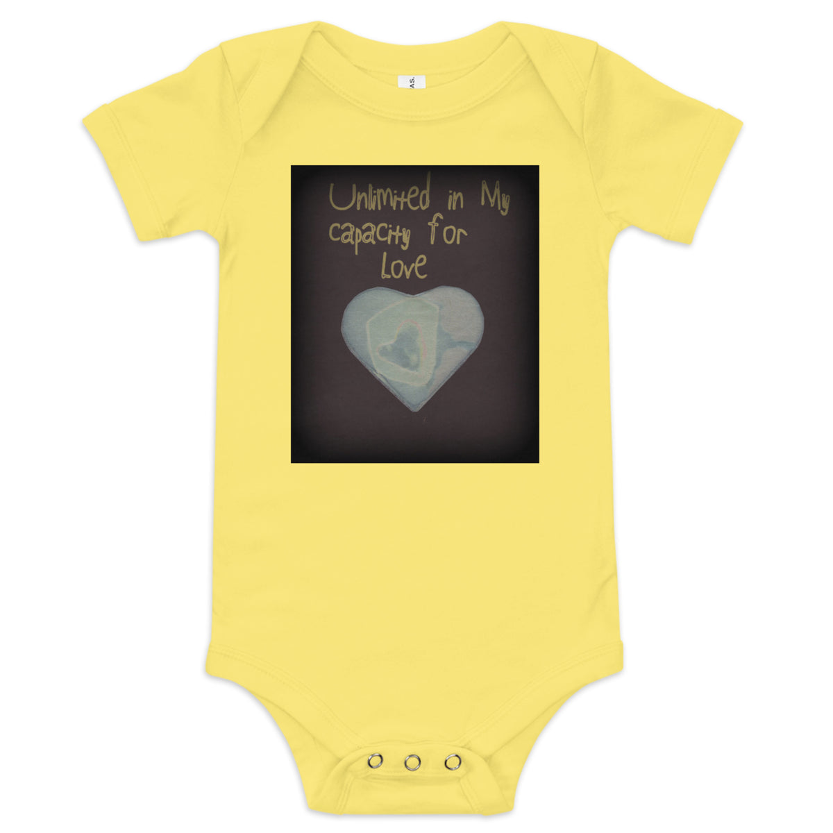 Unlimited in My Capacity for Love Baby Bodysuit