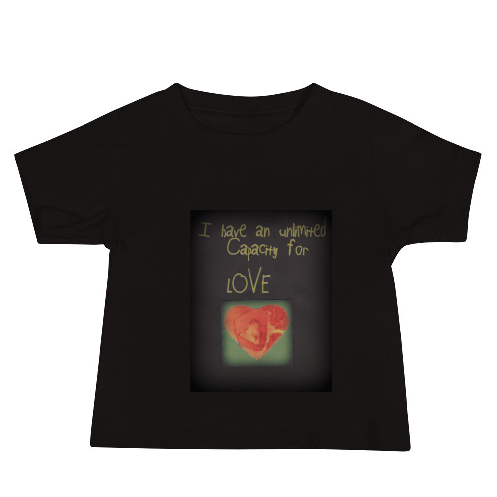 Unlimited Capacity for Love Baby Jersey Short Sleeve Tee