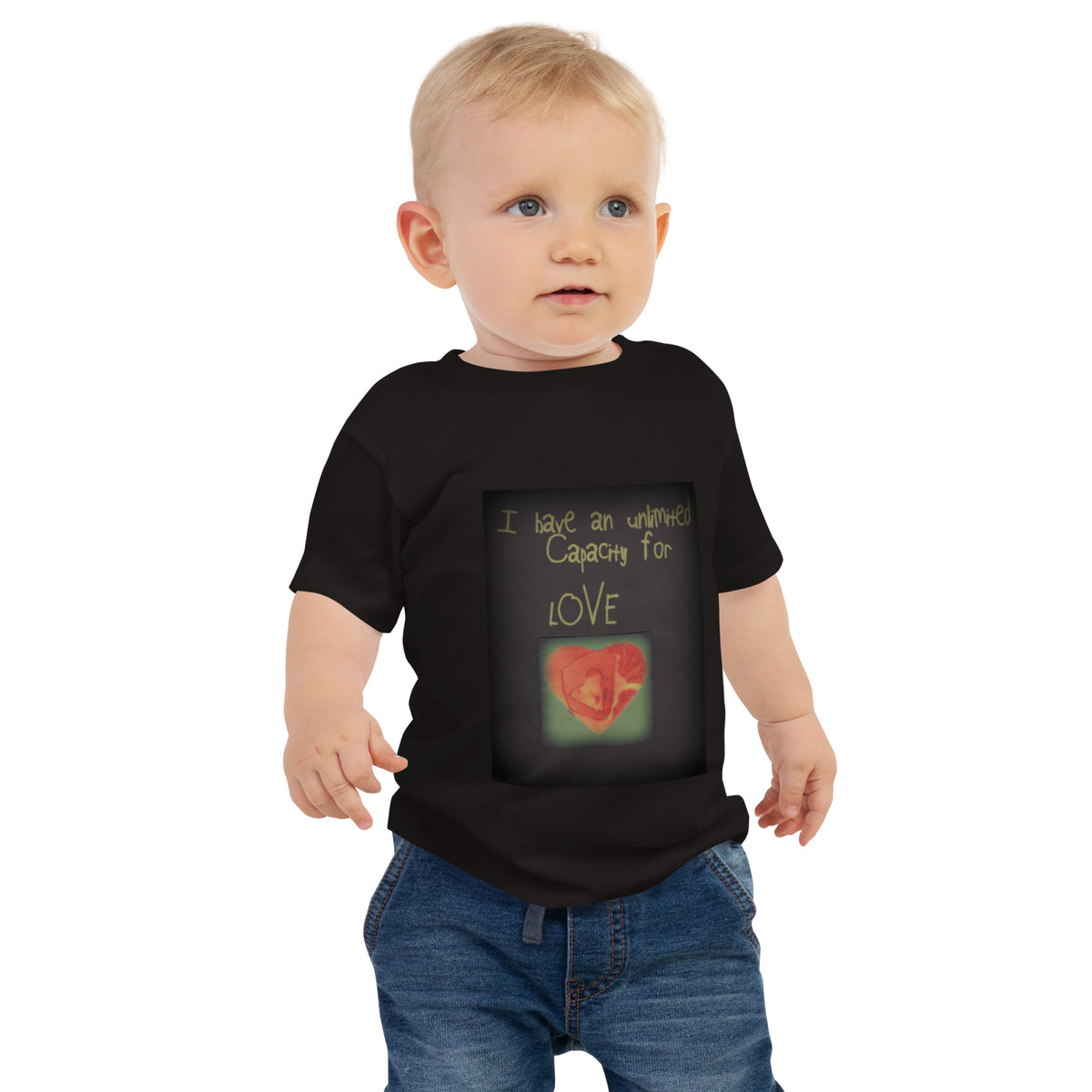 Unlimited Capacity for Love Baby Jersey Short Sleeve Tee