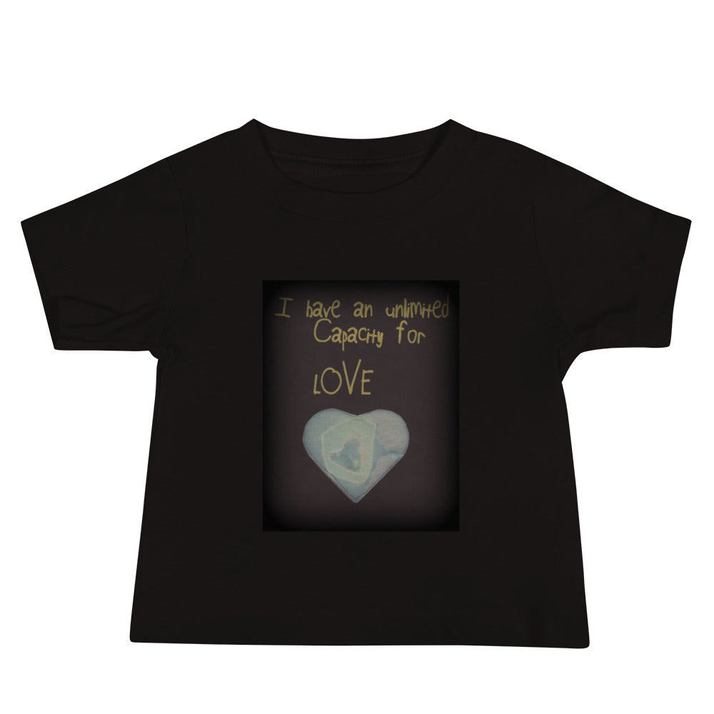 Unlimited Capacity for Love Baby Jersey Short Sleeve Tee