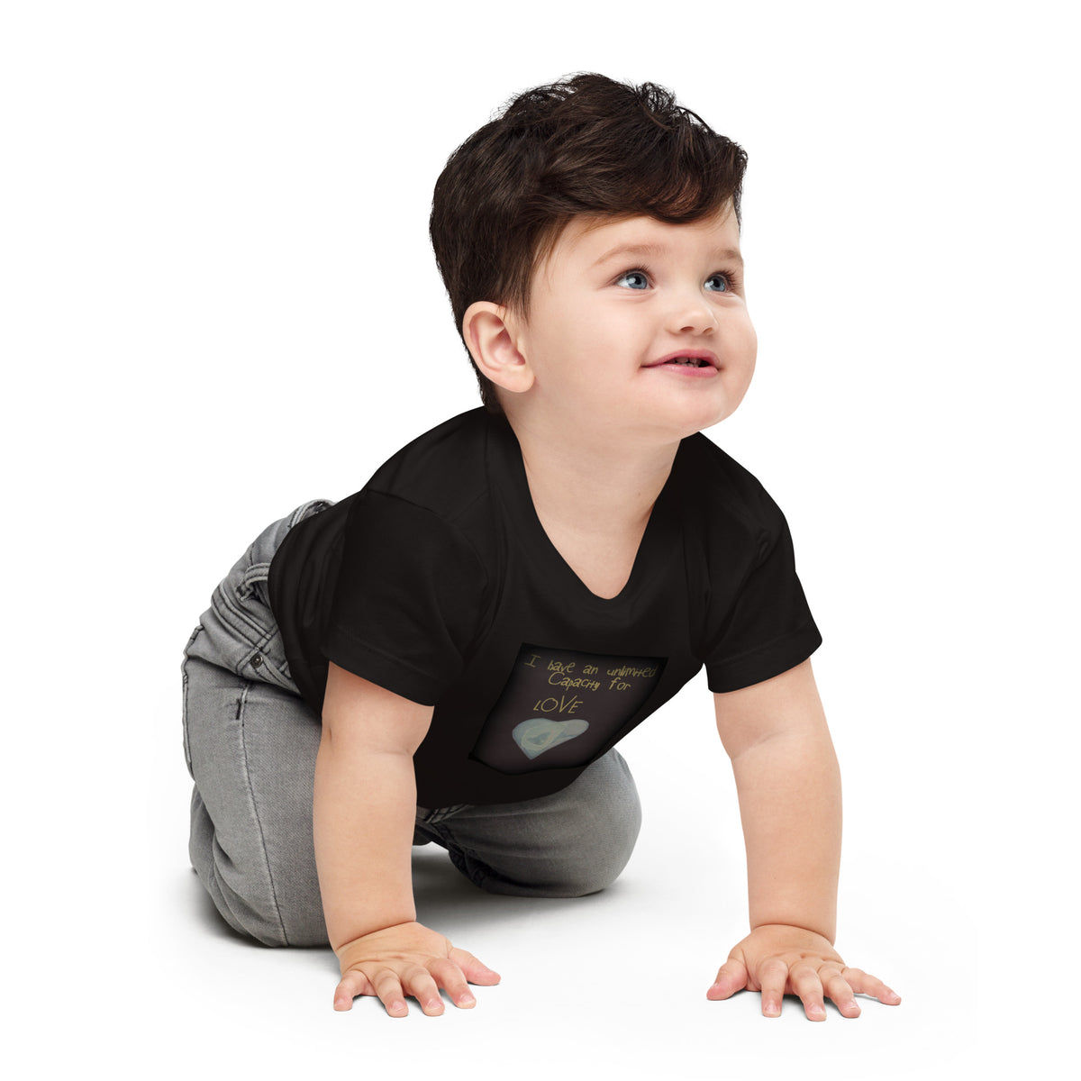 Unlimited Capacity for Love Baby Jersey Short Sleeve Tee