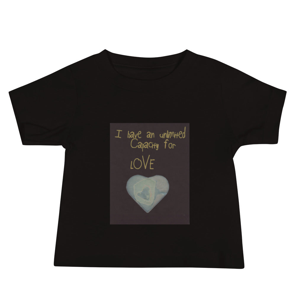 Unlimited Capacity for Love Baby Jersey Short Sleeve Tee