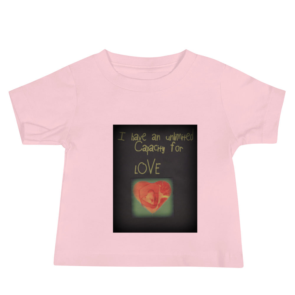 Unlimited Capacity for Love Baby Jersey Short Sleeve Tee