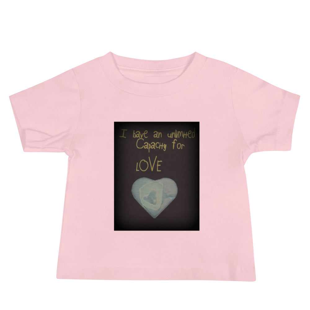 Unlimited Capacity for Love Baby Jersey Short Sleeve Tee