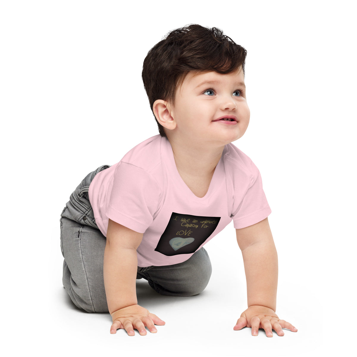 Unlimited Capacity for Love Baby Jersey Short Sleeve Tee