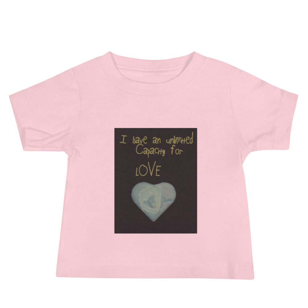 Unlimited Capacity for Love Baby Jersey Short Sleeve Tee