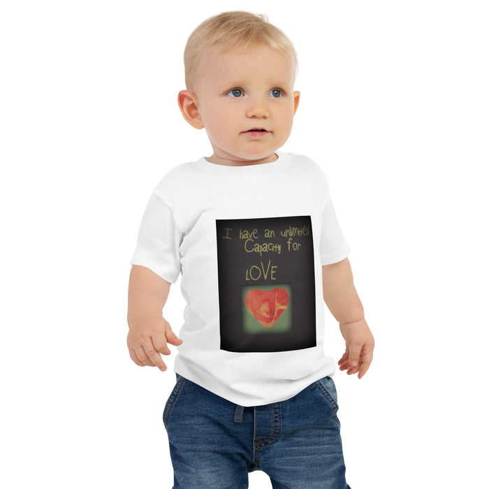 Unlimited Capacity for Love Baby Jersey Short Sleeve Tee