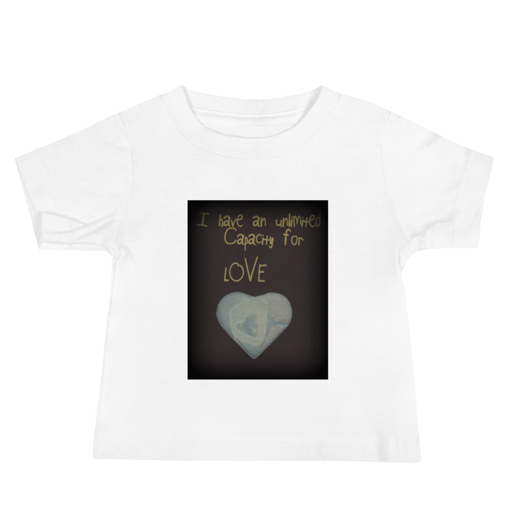 Unlimited Capacity for Love Baby Jersey Short Sleeve Tee