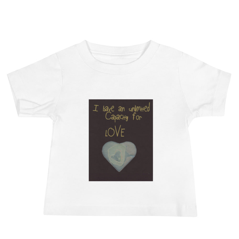 Unlimited Capacity for Love Baby Jersey Short Sleeve Tee