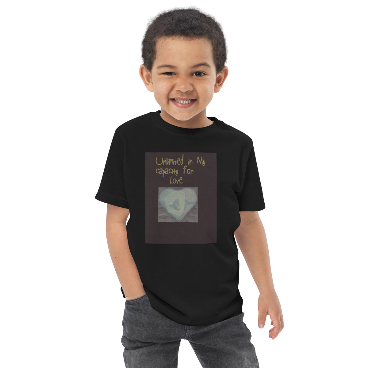 Unlimited in My Capacity for Love Baby Toddler jersey t-shirt