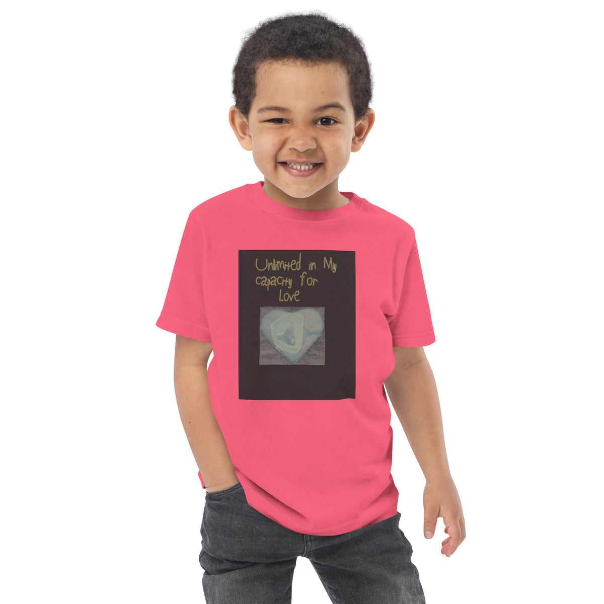 Unlimited in My Capacity for Love Baby Toddler jersey t-shirt