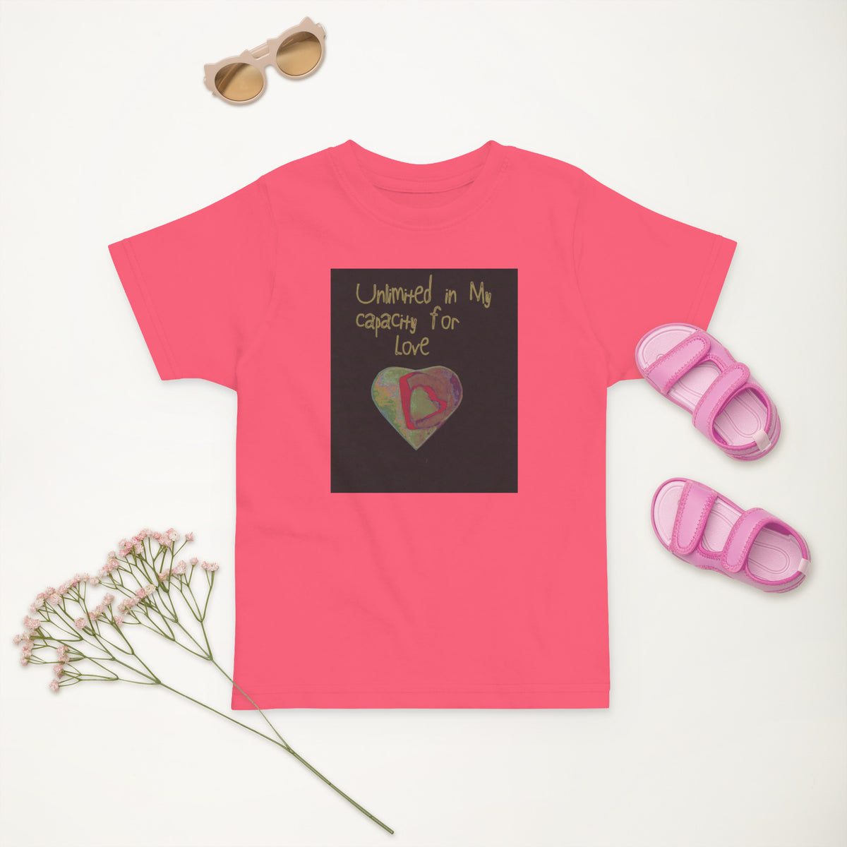 Unlimited in My Capacity for Love Baby Toddler jersey t-shirt