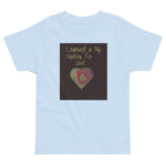 Product mockupUnlimited in My Capacity for Love Baby Toddler jersey t-shirt