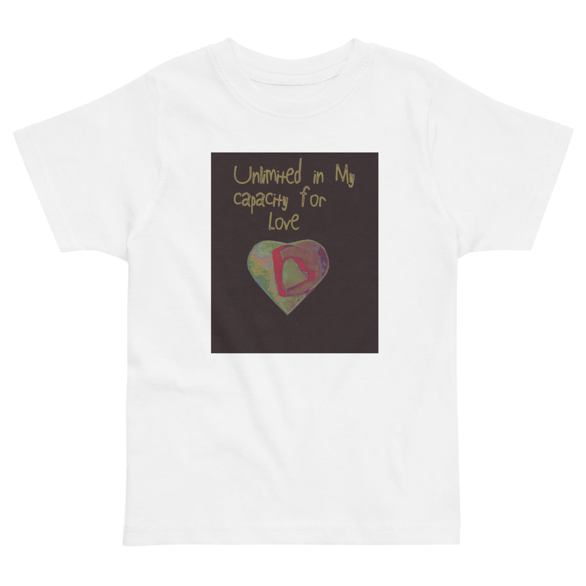 Unlimited in My Capacity for Love Baby Toddler jersey t-shirt