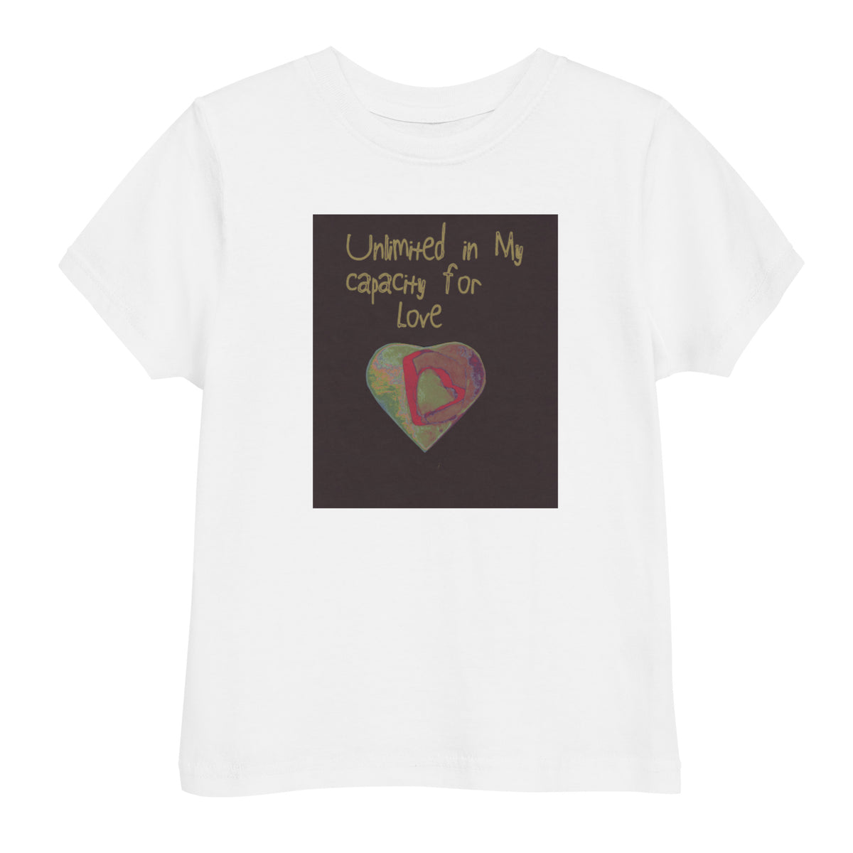 Unlimited in My Capacity for Love Baby Toddler jersey t-shirt