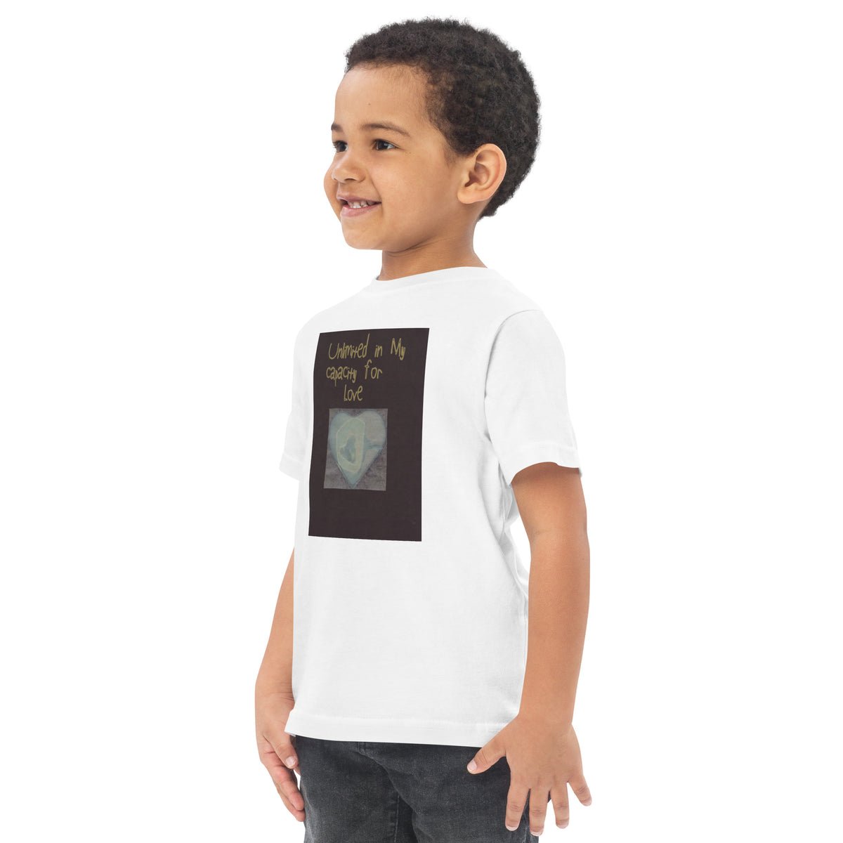 Unlimited in My Capacity for Love Baby Toddler jersey t-shirt